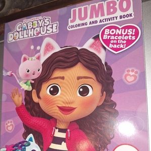Gabby's Dollhouse Coloring Book